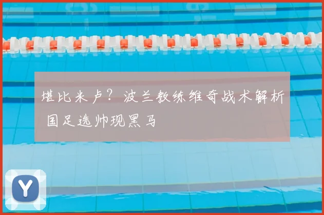 堪比米卢？波兰教练维奇战术解析 国足选帅现黑马